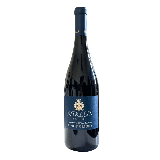 Draga Boutique Winery Draga | Pinot Grigio 2018 Miklus | 14,0% | 75 Cl. Organic Beer