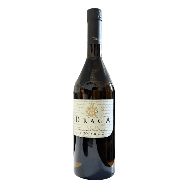 Bottiglia 75 Cl. del vino Draga Pinot Grigio 2023