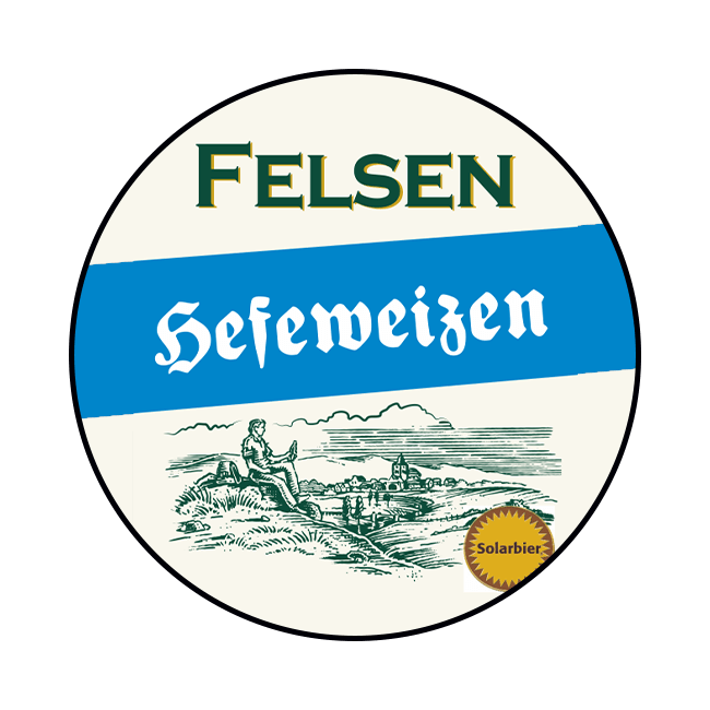 Felsen Brau Felsen Brau | Hefeweizen 5,1% | Acciaio 20 Lt. Baionetta 20 LT ACCIAIO Organic Beer