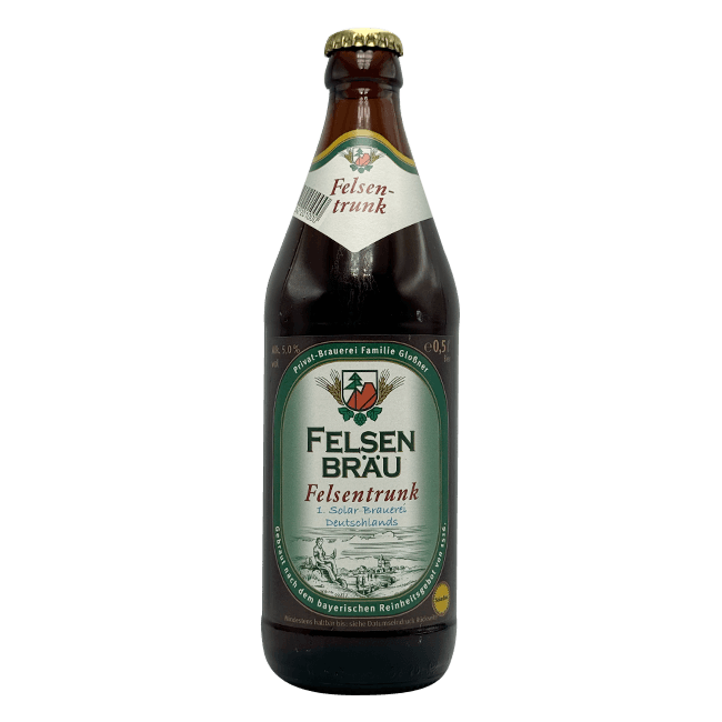 Felsen Brau | Felsentrunk | 4,9% | Bottiglia 50 Cl.