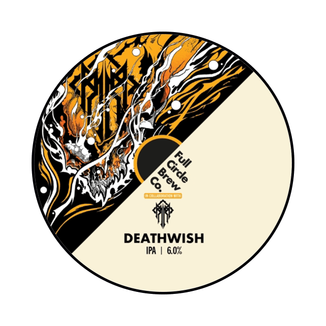 Full Circle Full Circle | Deathwish | 6,0% | Keykeg 30 Lt. 30 LT Organic Beer