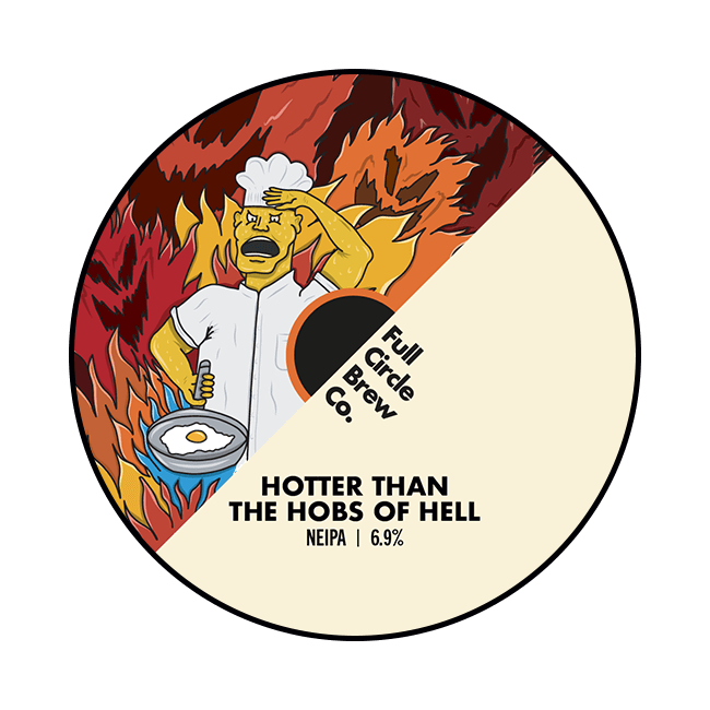 Full Circle Full Circle | Hotter Than The Hobs Of Hell | 6,9% | Keykeg con Sacca 30 Lt. 30 LT Organic Beer