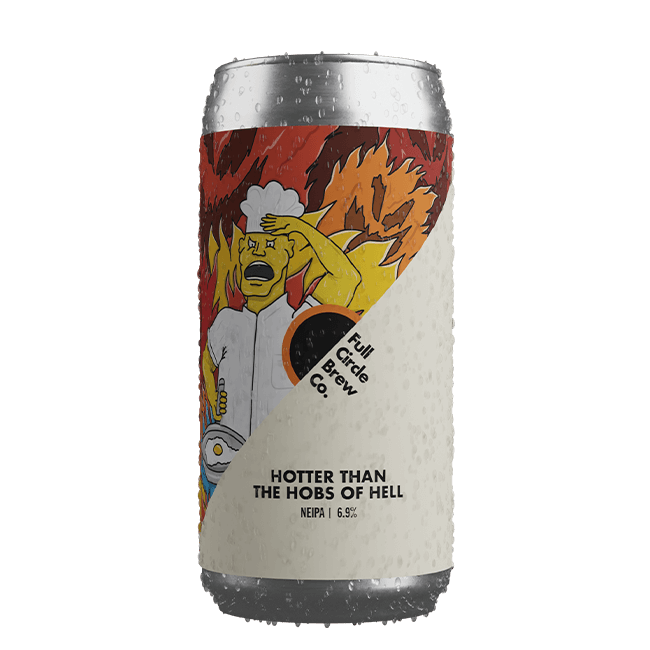 Lattina 44 Cl. della birra artigianale Hotter Than The Hobs Of Hell di Full Circle Brew Co, Newcastle