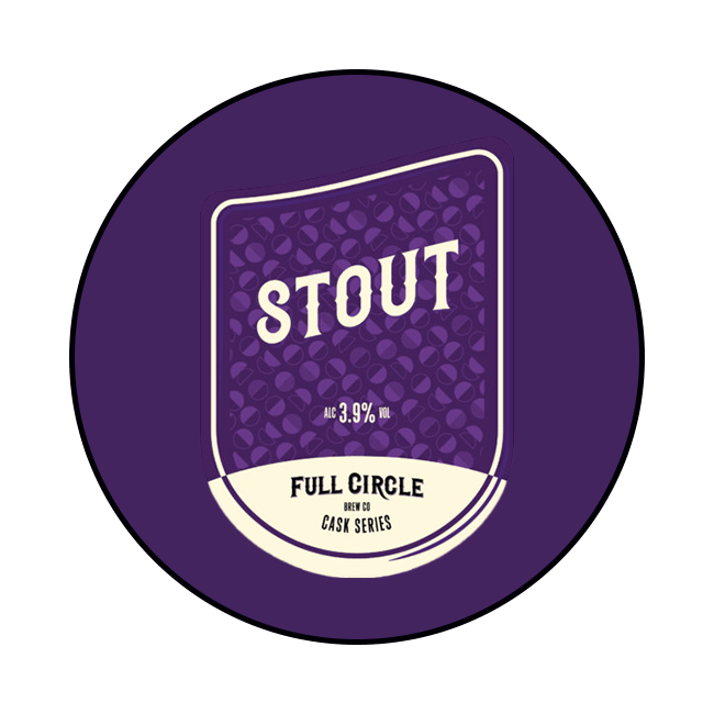 Full Circle Full Circle | Oat Stout | 3,9% | Cask 41 Lt. 41 LT Organic Beer