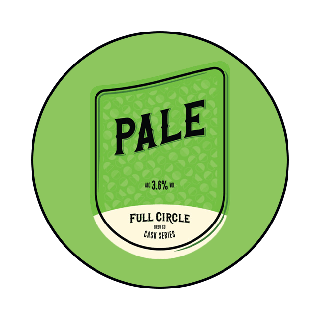 Full Circle Full Circle | Session Pale | 3,6% | Cask 41 Lt. 41 LT Organic Beer