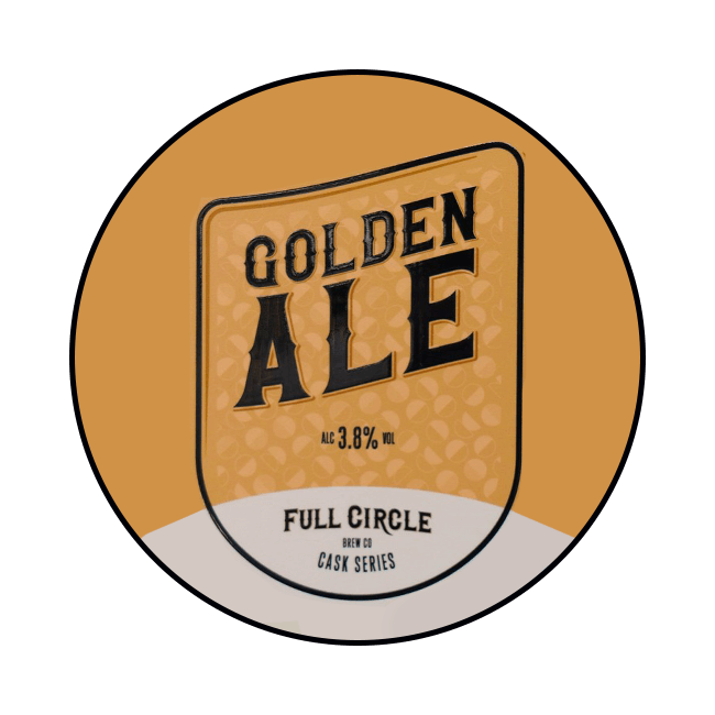 Cask 41 Lt. della birra artigianale The Golden Ale di Full Circle Brew Co, Newcastle
