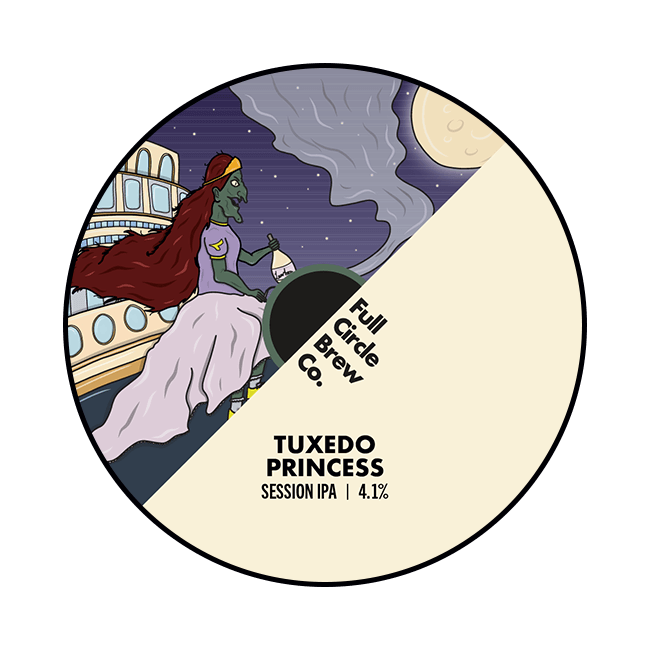 Full Circle Full Circle | Tuxedo Princess | 4,0% | Keykeg con Sacca 30 Lt. 30 LT Organic Beer