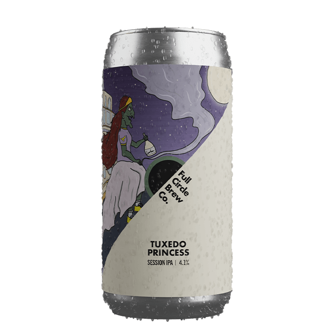 Lattina 44 Cl. della birra artigianale Tuxedo Princess di Full Circle Brew Co, Newcastle