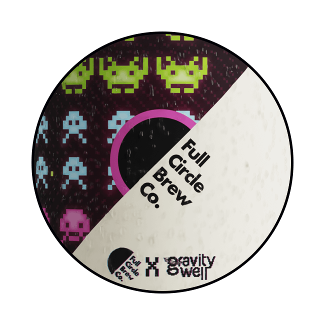 Full Circle Full Circle x Gravity Well | Pew Pew Pew | 4,5% | Keykeg con Sacca 30 Lt. 30 LT Organic Beer
