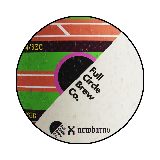 Full Circle Full Circle x Newbarns | Button Bashing | 5,5% | Keykeg con Sacca 30 Lt. 30 LT Organic Beer