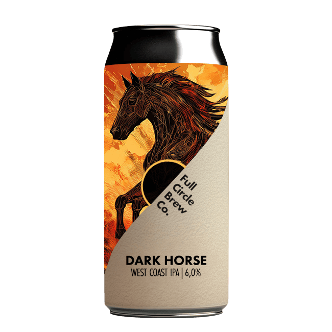 Full Circle Full Circle x Rivington | Dark Horse | 6,0% | Lattina 44 Cl. 44 CL Organic Beer