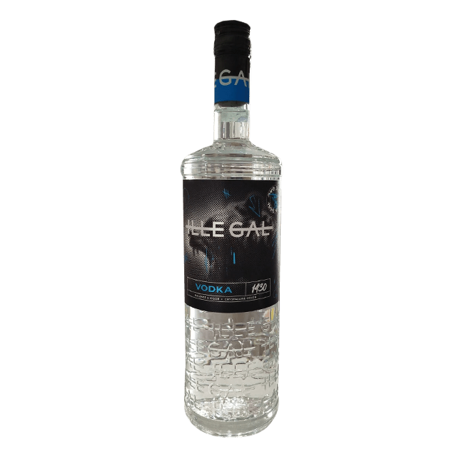 Gamondi Vodka | Illegal | 37,5% | 1 Lt. 1 LT Organic Beer