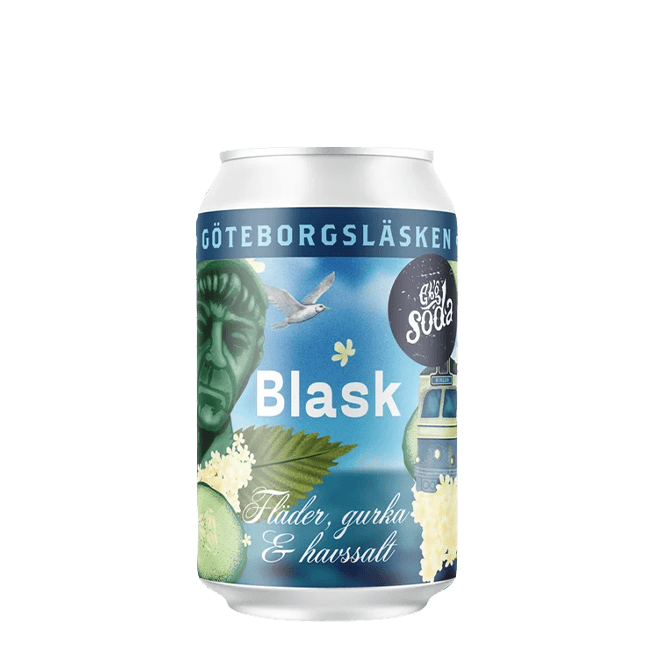 GBG Soda GBG Soda | Göteborgsläsken | Alcohol Free | Lattina 33 Cl. 33 CL Organic Beer