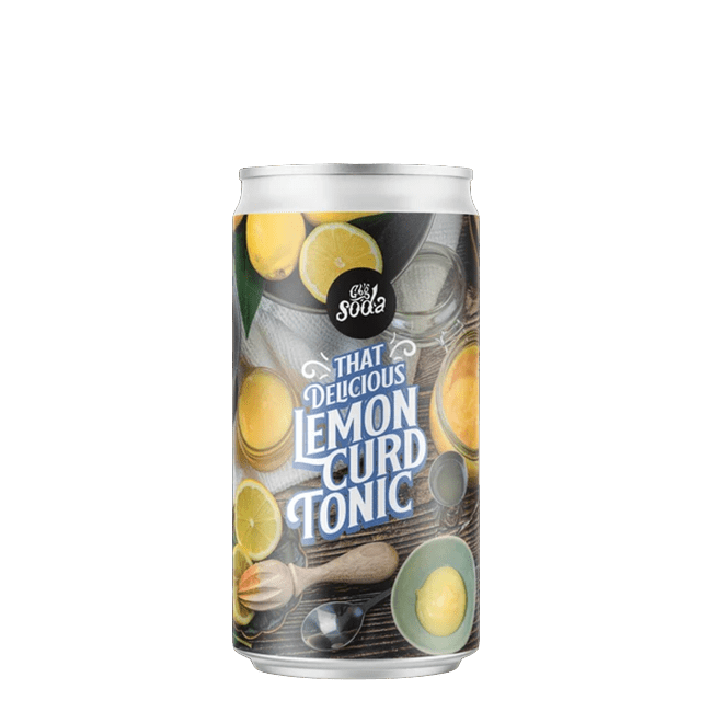 GBG Soda GBG Soda | Lemon Curd | Alcohol Free | Lattina 25 Cl. 25 CL Organic Beer
