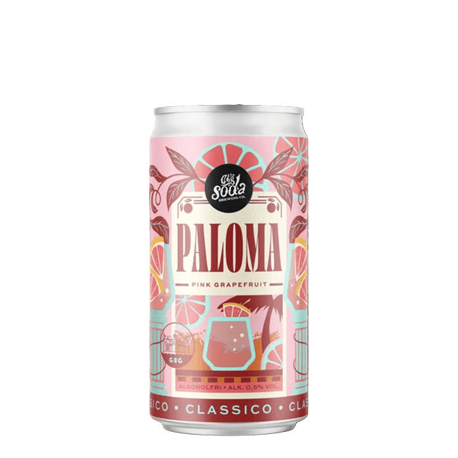 GBG Soda GBG Soda | Paloma | 0,5% | Lattina 25 Cl. 25 CL Organic Beer
