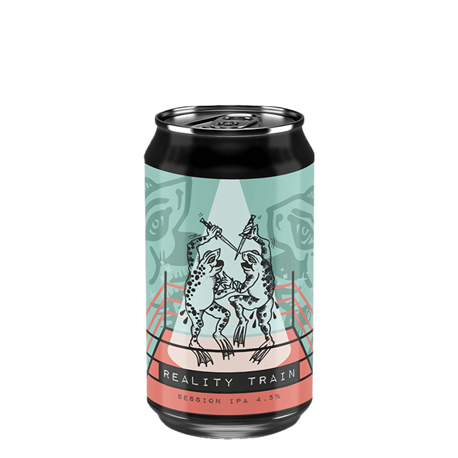 Godog Godog | Reality Train | 4,5% | Lattina 33 Cl. 33 CL Organic Beer