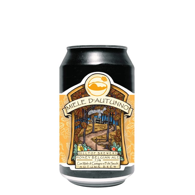 Hilltop Brewery Hilltop Brewery | Miele D'Autunno | 7,5% | Lattina 33 Cl. 33 CL Organic Beer