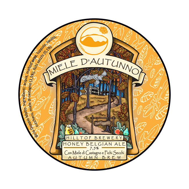 Polykeg 24 Lt. della birra artigianale Miele D'Autunno di Hilltop Brewery, Bassano Romano