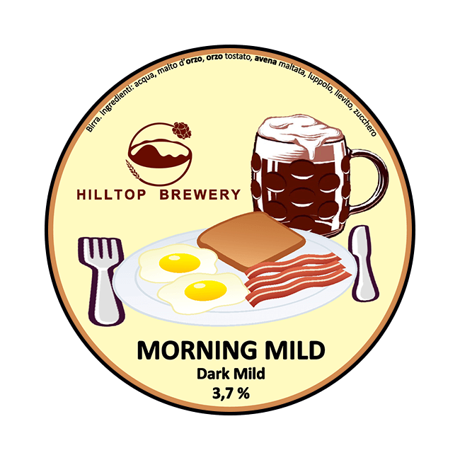 Hilltop Brewery Hilltop Brewery | Morning Mild | 3,7% | Polykeg 24 Lt. 24 LT Organic Beer