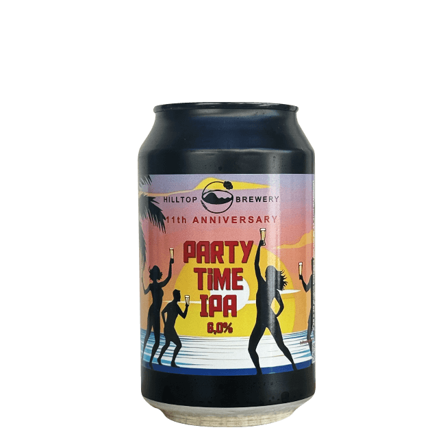 Hilltop Brewery Hilltop Brewery | Party Time | 6,0% | Lattina 33 Cl. 33 CL Organic Beer