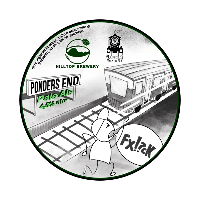 Hilltop Brewery Hilltop Brewery | Ponders End | 4,5% | Polykeg 24 Lt. 24 LT Organic Beer