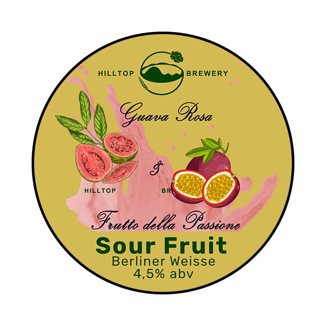 Hilltop Brewery Hilltop Brewery | Sour Fruit | 4,5% | Polykeg 24 Lt. 24 LT Organic Beer