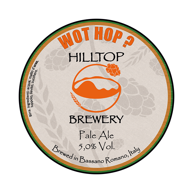 Hilltop Brewery Hilltop Brewery | Wot Hop? | 5,0% | Polykeg 24 Lt. 24 LT Organic Beer