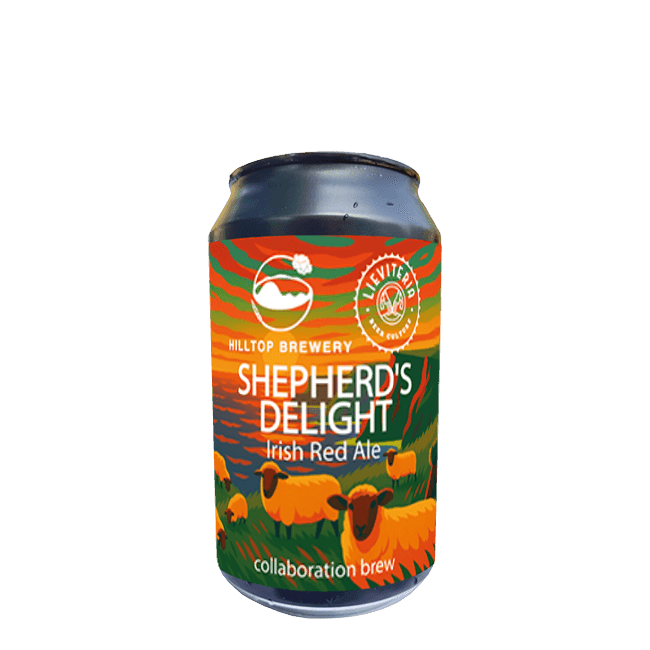 Hilltop Brewery Hilltop Brewery x Lieviteria | Shepherd's Delight | 4,5% | Lattina 33 Cl. 33 CL Organic Beer
