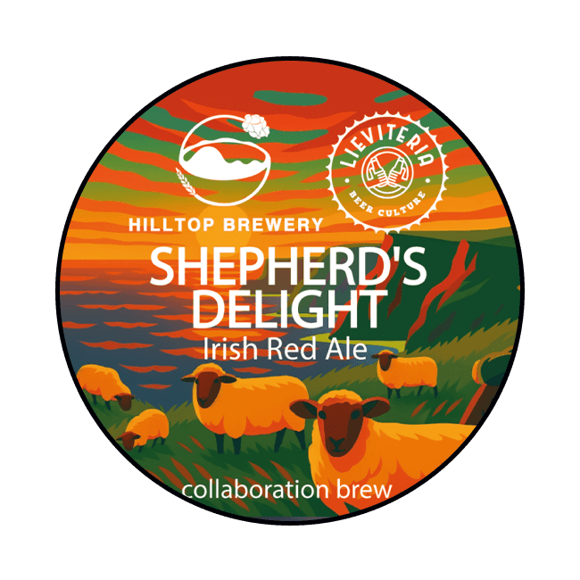 Hilltop Brewery Hilltop Brewery x Lieviteria | Shepherd's Delight | 4,5% | Polykeg 24 Lt. 24 LT Organic Beer