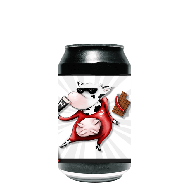  - Hilltop Brewery | Hot Chocolate | 7,3% | Lattina 33 Cl. Organic Beer