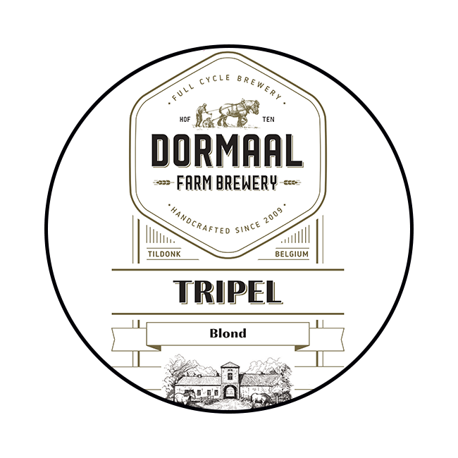 Dolium 20 Lt. della birra artigianale Tripel di Hof Ten Dormaal, Tildonk
