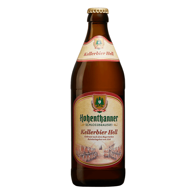 Hohenthanner Hohenthanner | Kellerbier Hell | 5,0% | Bottiglia 50 Cl. 50 CL Organic Beer
