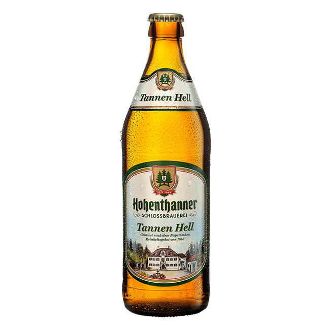 Hohenthanner Hohenthanner | Tannen Hell | 5,0% | Bottiglia 50 Cl. 50 CL Organic Beer