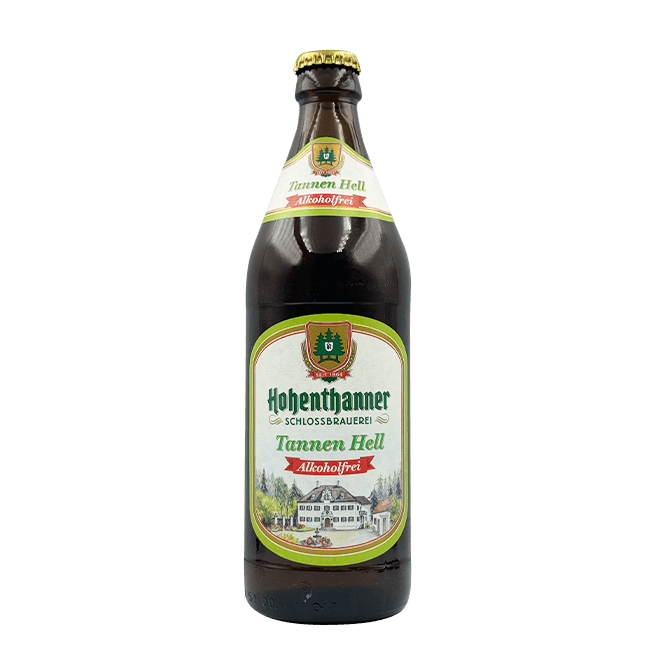 Hohenthanner Hohenthanner | Tannen Hell Alkoholfrei | Bottiglia 50 Cl. 50 CL Organic Beer