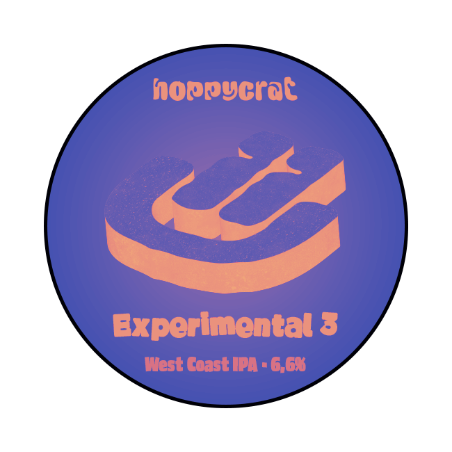 Hoppycrat Hoppycrat | Experimental #3 | 6,6% | Acciaio 20 Lt. Baionetta 20 LT ACCIAIO Organic Beer