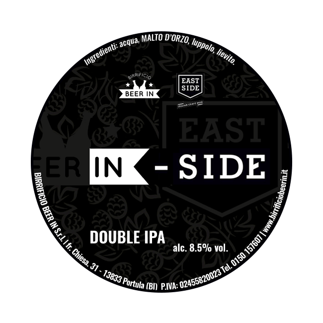 Beer In x Eastside Brewing | In-Side | 8,5% | Polykeg 24 Lt.