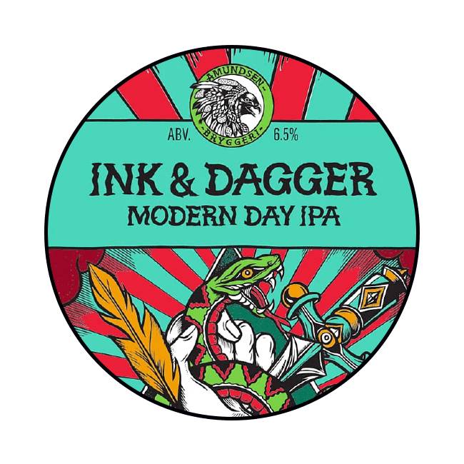 Amundsen | Ink & Dagger | 6,5% | Keykeg 30 Lt.