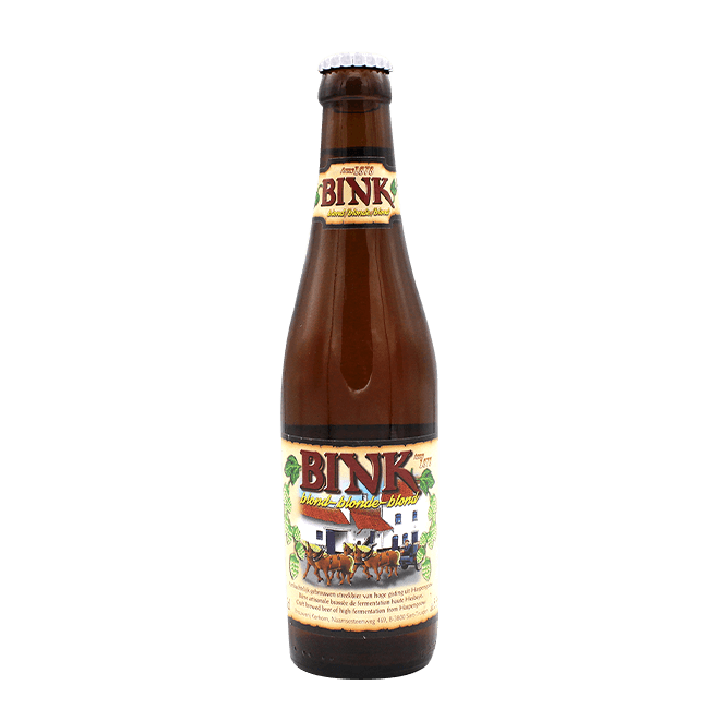 Kerkom Kerkom Bink | Blond | 5,5% | Bottiglia 33 Cl. 33 CL Organic Beer