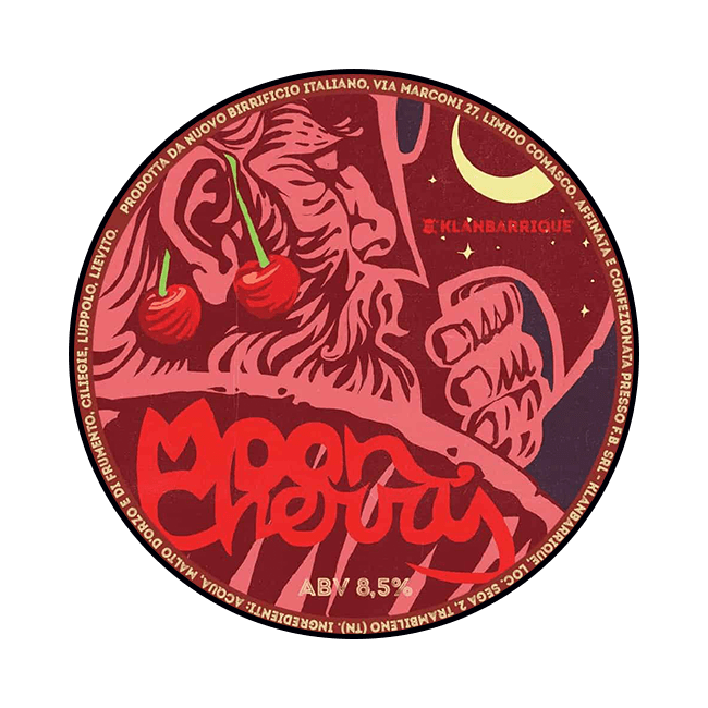 Klanbarrique Klanbarrique | Moon Cherry | 8,5% | Keykeg con Sacca 20 Lt. 20 LT Organic Beer