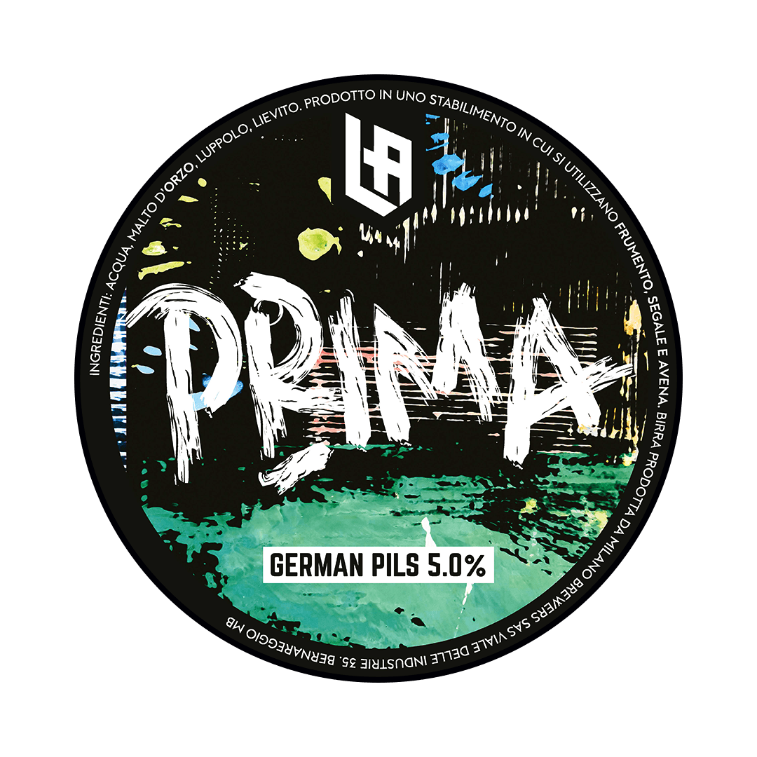 Fusto Acciaio 20 Lt. della birra artigianale Prima di LA Brewery, Bernareggio