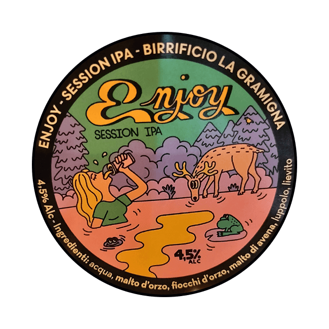 La Gramigna La Gramigna | Enjoy | 4,5% | Polykeg 24 Lt. 24 LT Organic Beer