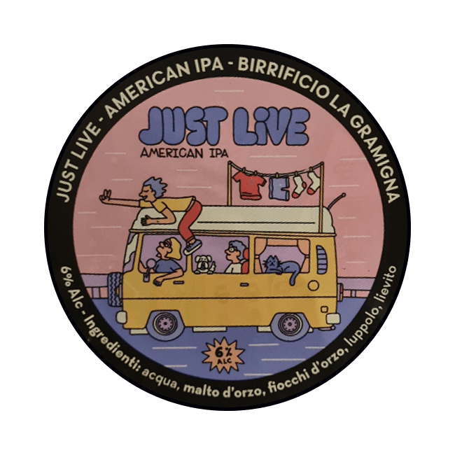La Gramigna La Gramigna | Just Live | 6,0% | Polykeg 24 Lt. 24 LT Organic Beer