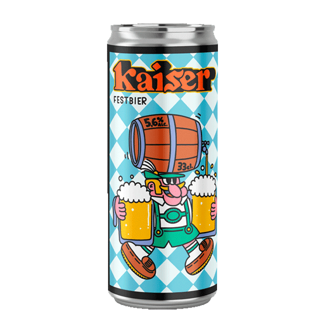 Lattina 33 Cl. della birra artigianale Kaiser Gluten Free di La Gramigna, Casa del Diavolo