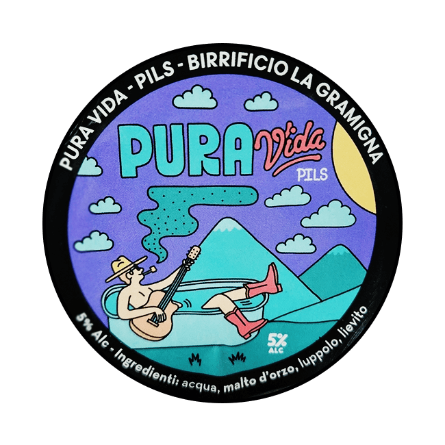 La Gramigna La Gramigna | Pura Vida | 5,0% | Acciaio 20 Lt. 20 LT ACCIAIO Organic Beer