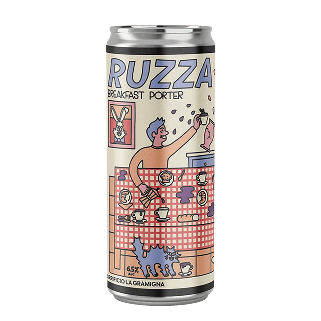 La Gramigna La Gramigna | Ruzza | 6,5% | Lattina 33 Cl. 33 CL Organic Beer