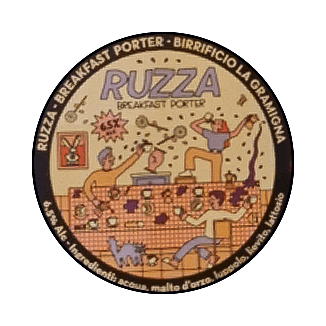 La Gramigna La Gramigna | Ruzza | 6,5% | Polykeg 24 Lt. 24 LT Organic Beer