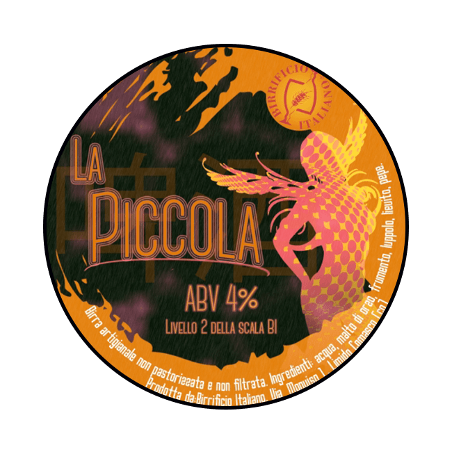 Birrificio Italiano | La Piccola | 4,0% | Keykeg con Sacca 20 Lt.