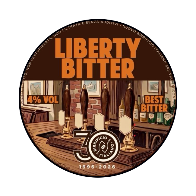 Birrificio Italiano | Liberty Bitter | 4,0% | Acciaio 20 Lt.
