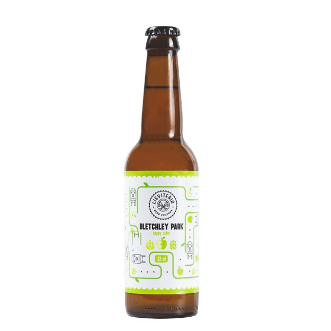 Lieviteria Lieviteria ﻿∣ Bletchley Park ∣ 6% ∣ Bottiglia 33 Cl. 33 CL Organic Beer