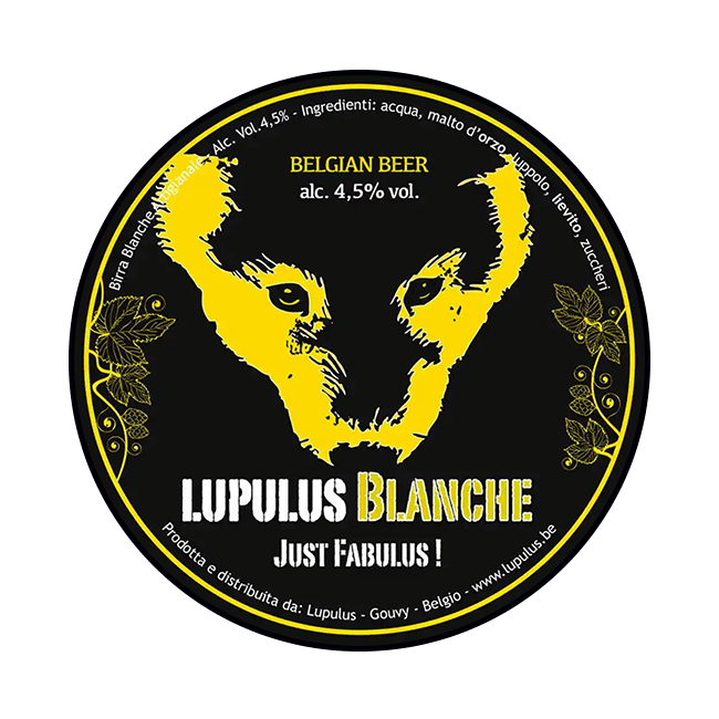 Lupulus Lupulus | Blanche | 4,5% | Acciaio 20 Lt. 20 LT ACCIAIO Organic Beer